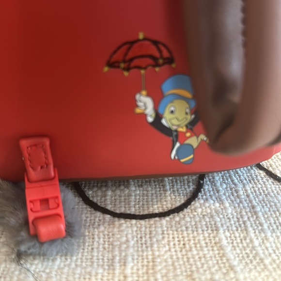 LOUNGEFLY  Disney Parks Mini Backpack Disney 100 YRS Celebration Pinocchio 1940 - Picture 12 of 16